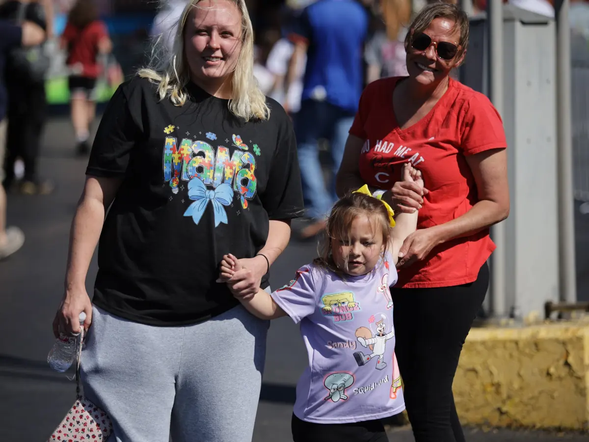 Krymsyn enjoying an outdoor family day
